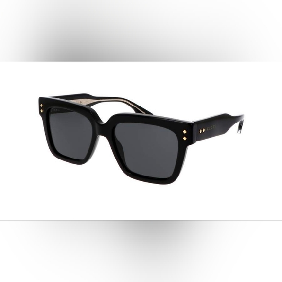 NEW GUCCI UNISEX SUNGLASSES GG1084S 001 BLACK GUCCI EYEWEAR - Picture 4 of 10